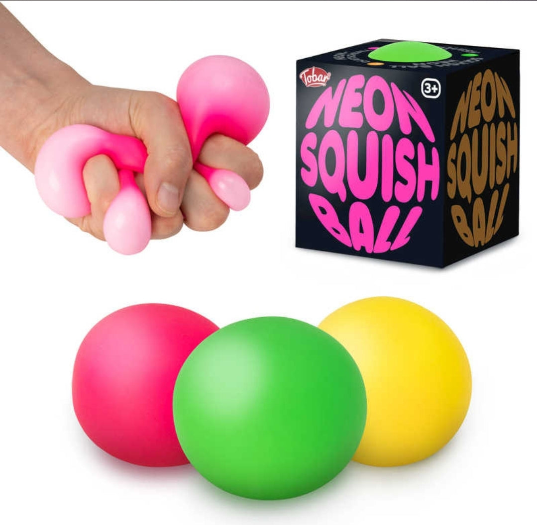 SCRUNCHEMS NEON SQUISH BALL