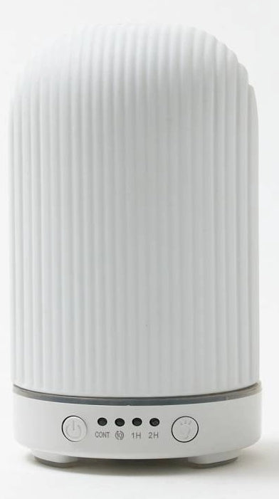 Electric Ceramic Square Ribbed Diffuser