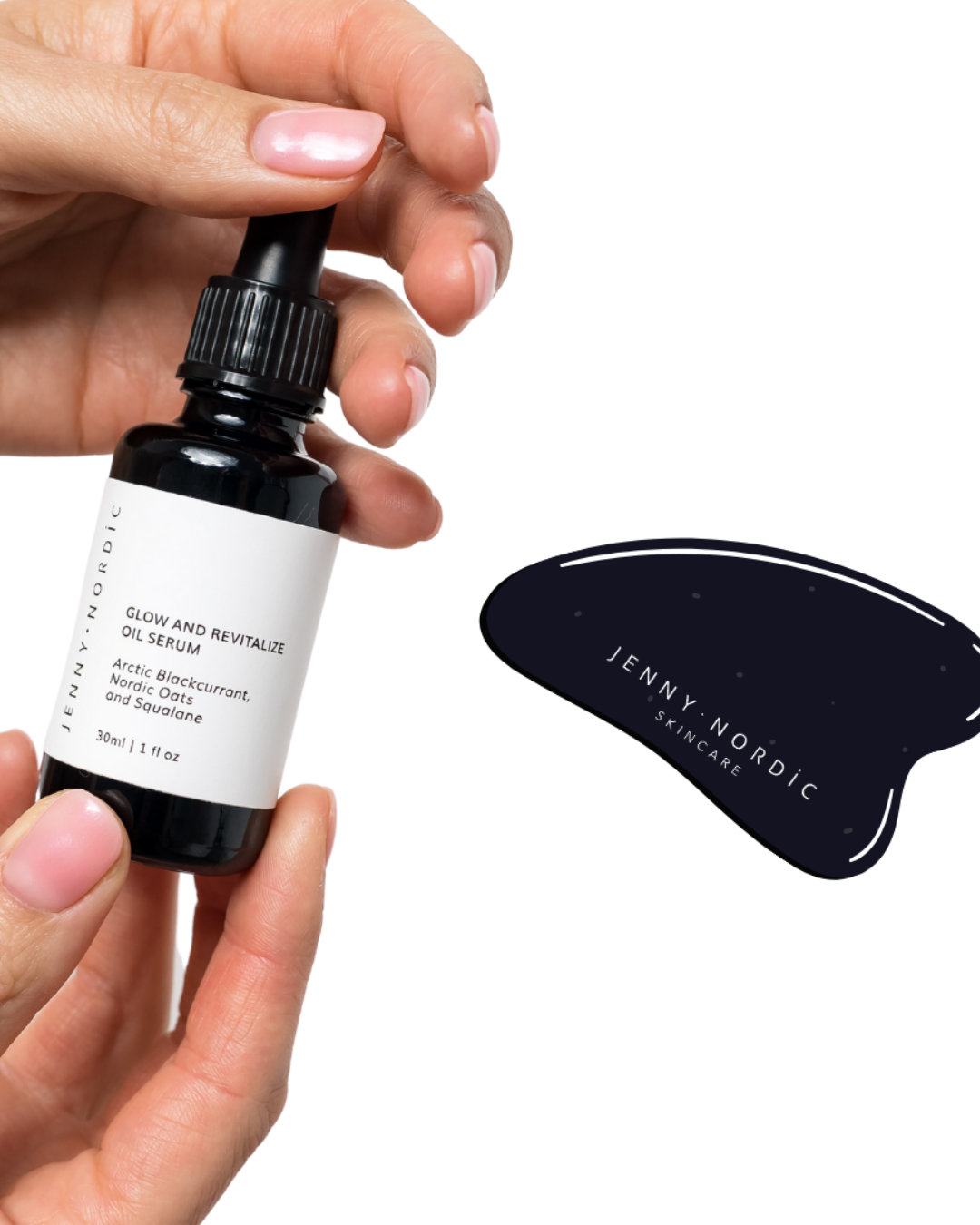 Black Obsidian Gua Sha Facial Tool