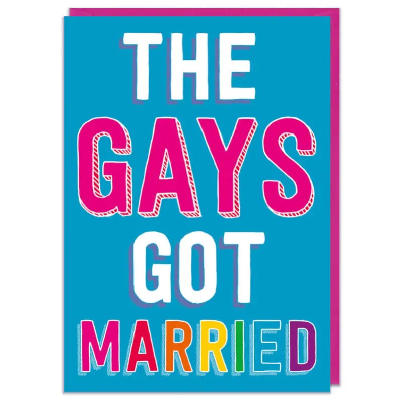 The Gays Got Married Card-0