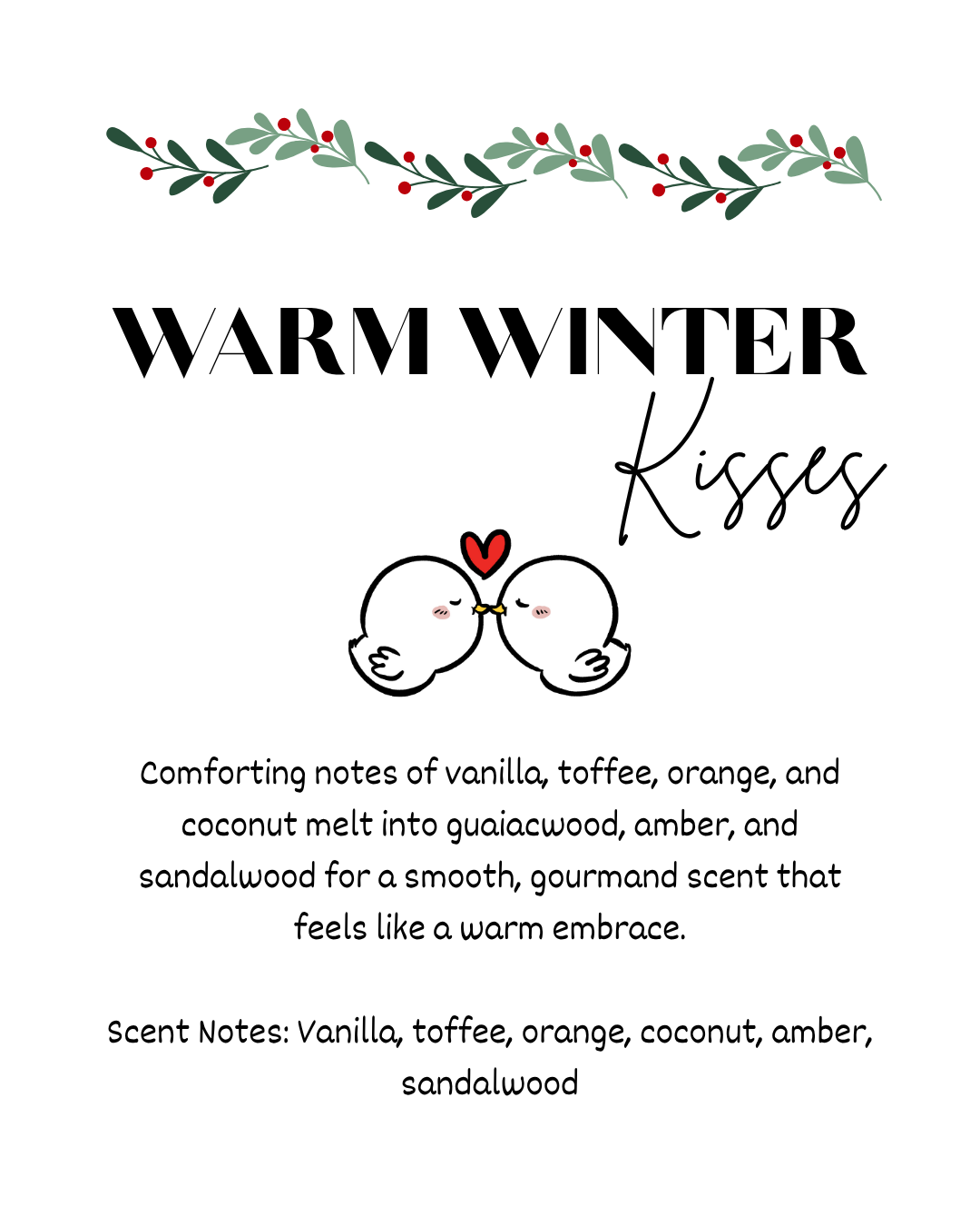 Warm Winter Kisses Wax Melts