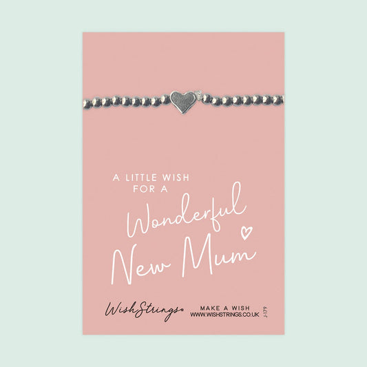 New Mum - Heart Wishstring
