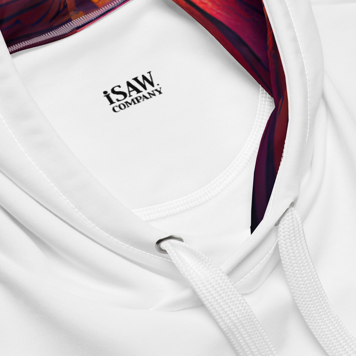 Stop And Smell The Rosé - Womens White Hoodie