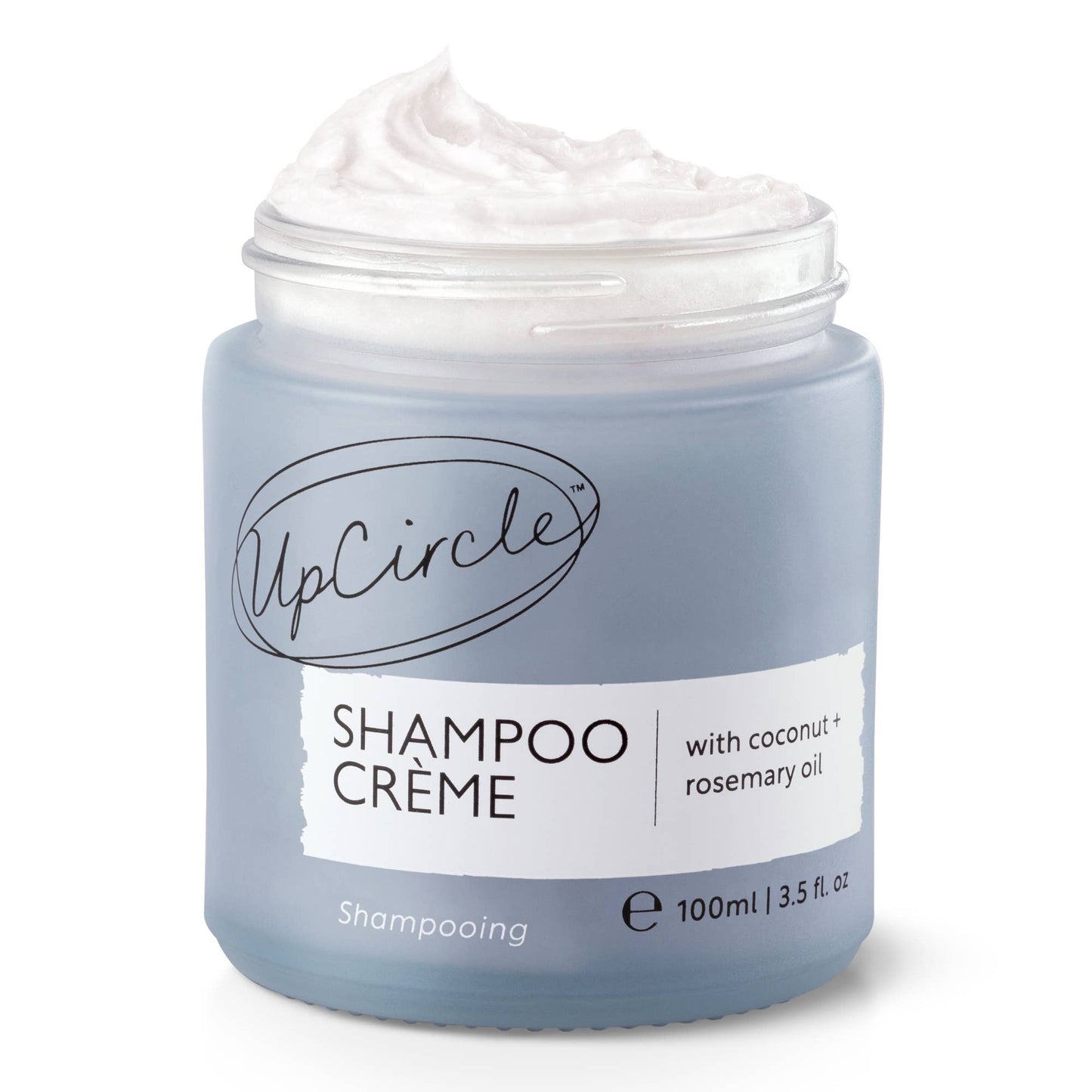 Vegan Eco Friendly Shampoo Crème with Coconut + Rosemary Oil