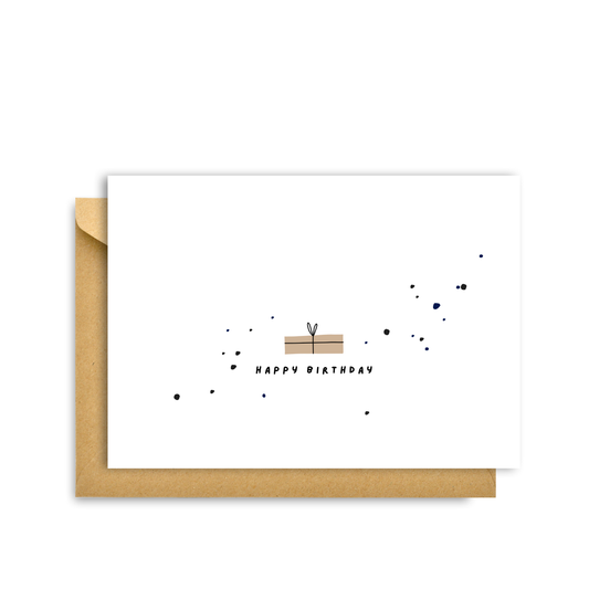 HAPPY BIRTHDAY GIFT, CARD