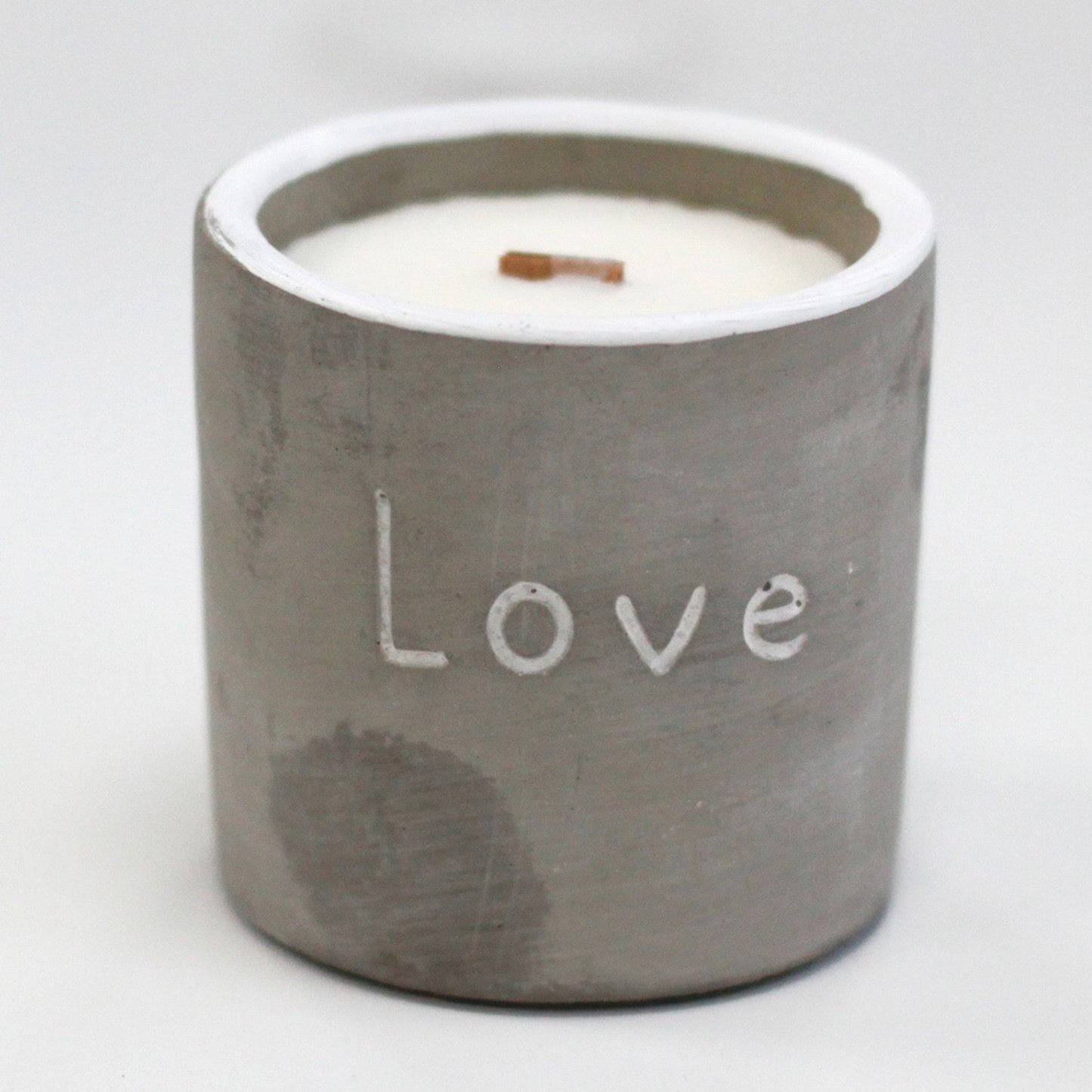 Concrete Pot Candle - Purple Fig & Cassis