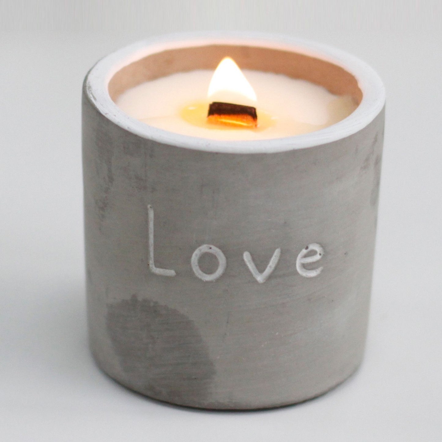 Concrete Pot Candle - Purple Fig & Cassis