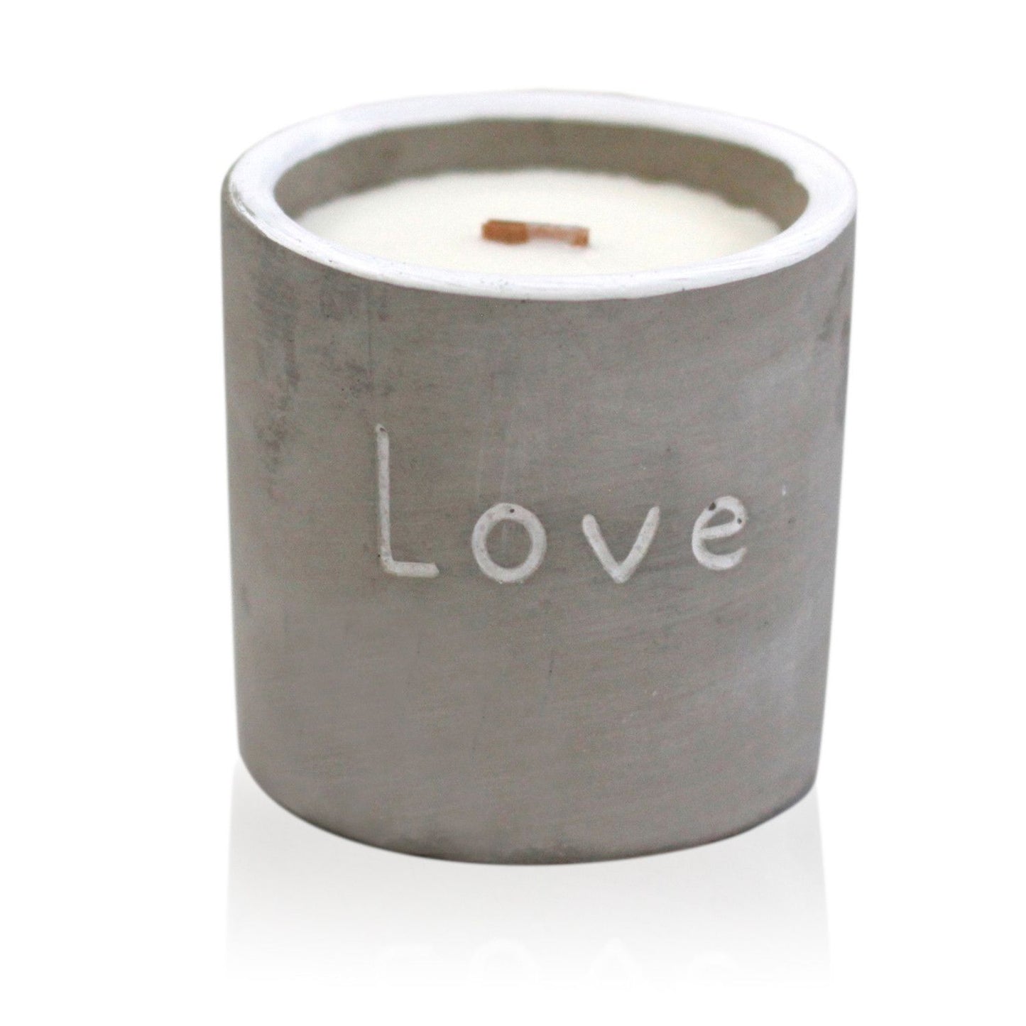 Concrete Pot Candle - Purple Fig & Cassis