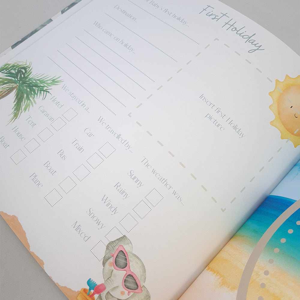 Baby Memory Book - Baby's First Year