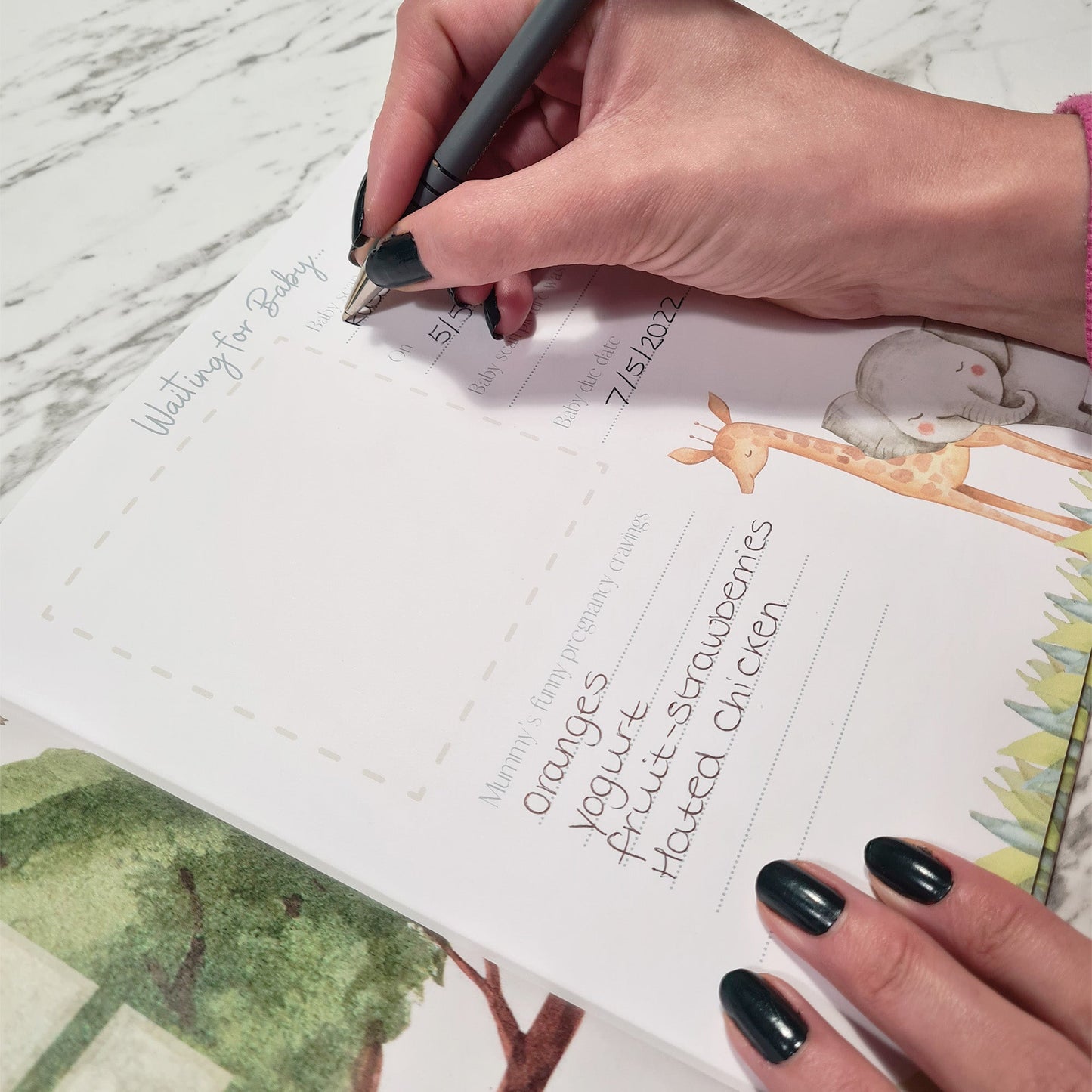 Baby Memory Book - Baby's First Year