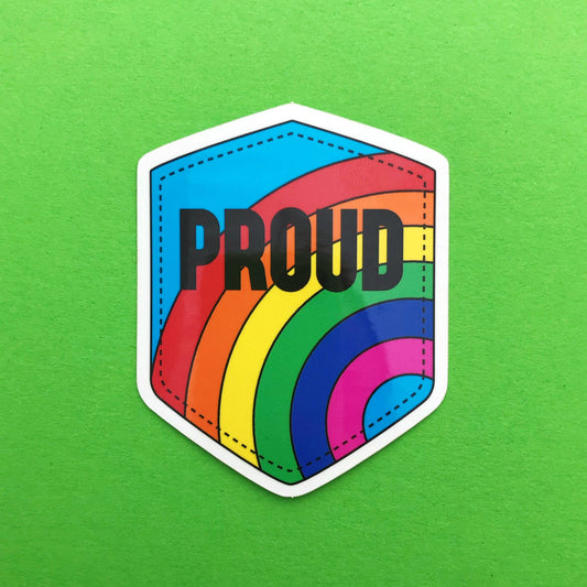 Proud Rainbow Vinyl Sticker