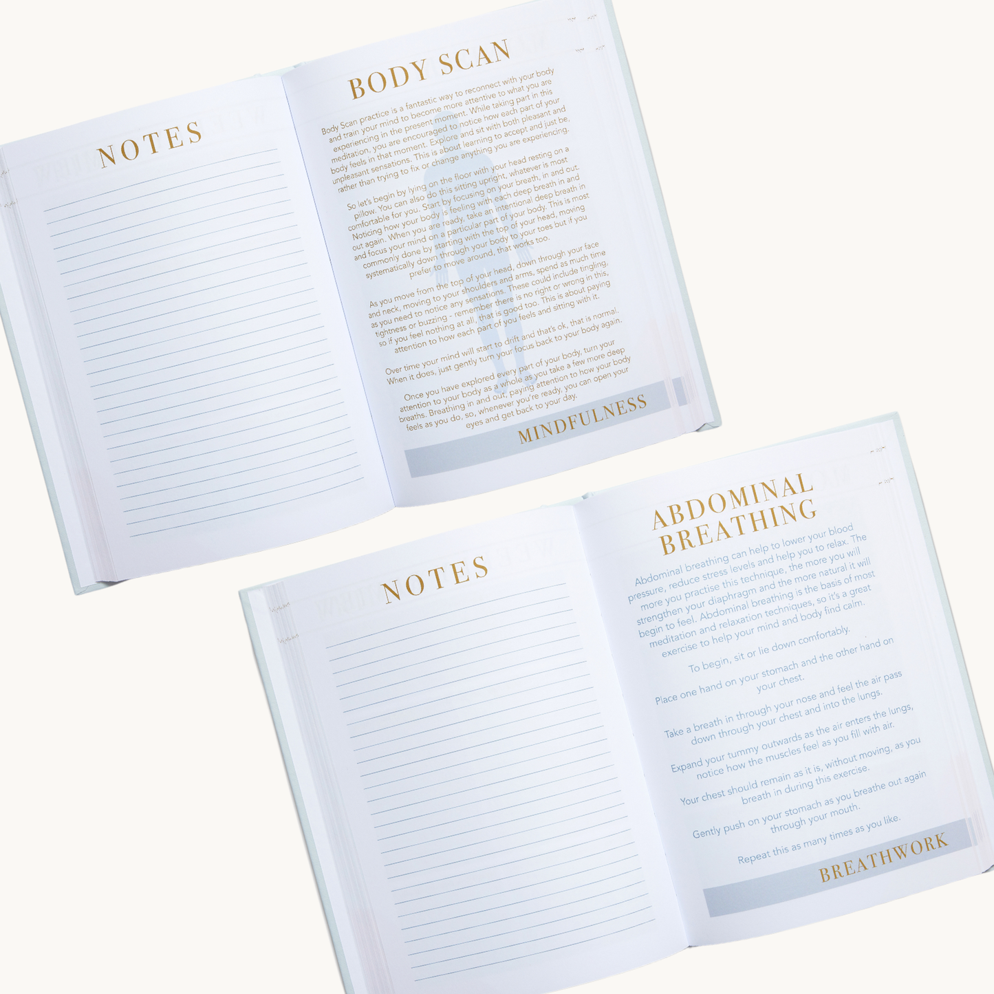 Mind Notes: Wellbeing & Gratitude Journal – Daily Self Care