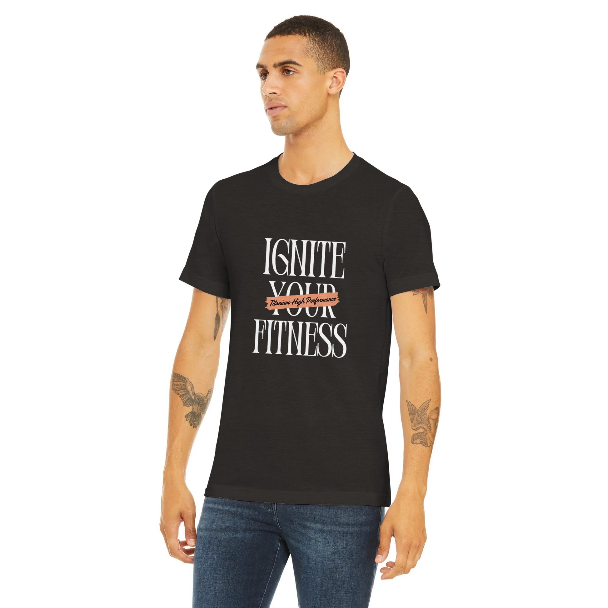 "Ignite your fitness" THP T-Shirt - Tiodhlac Studio