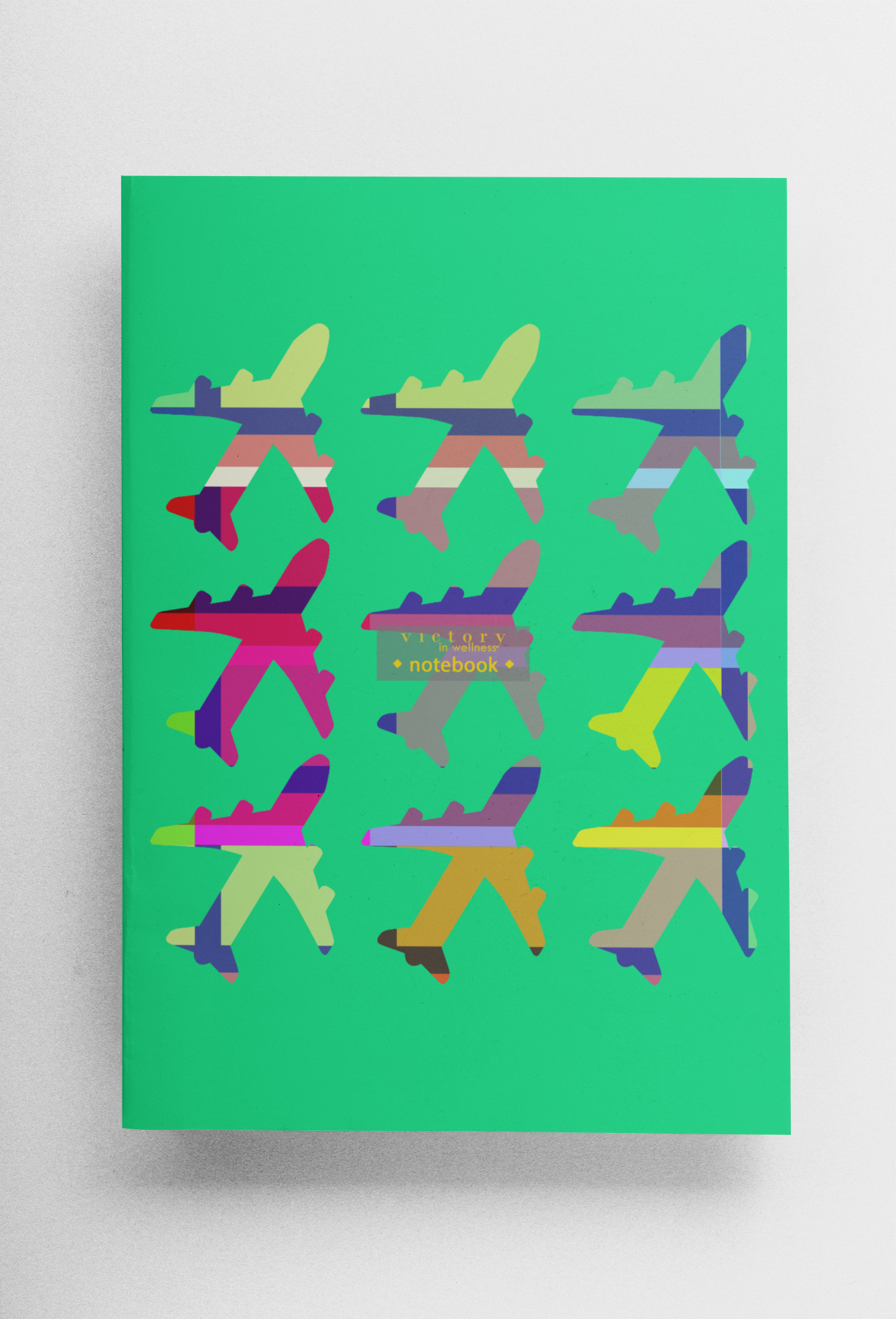 Hot Air Balloon + Fly With Me! Set of 2 Size A6 Travel Notebooks, Victory In Wellness-3