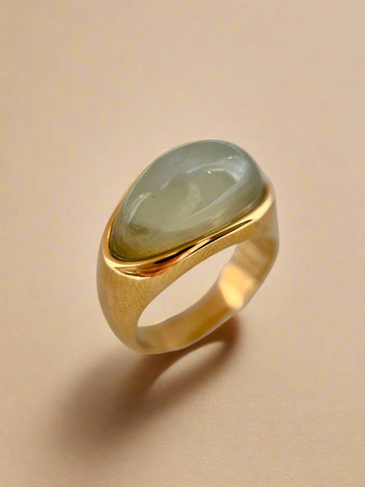 New Jade Chunky Ring