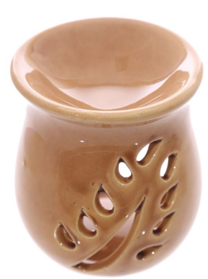 Small Crackle Glazed Wax Burner - Tiodhlac Studio