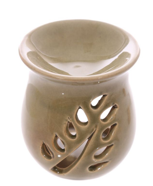 Small Crackle Glazed Wax Burner - Tiodhlac Studio