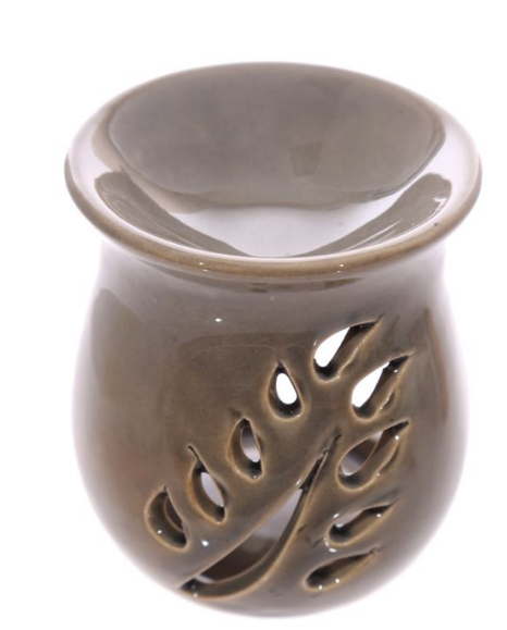 Small Crackle Glazed Wax Burner - Tiodhlac Studio