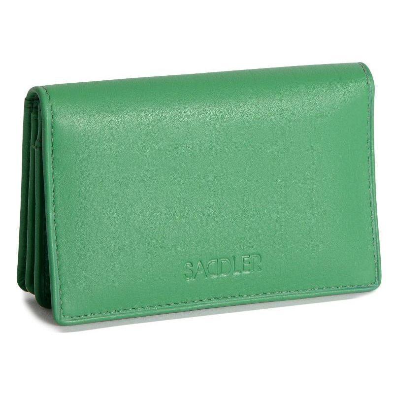 SADDLER JESSICA Leather Credit Card Holder with RFID Protection