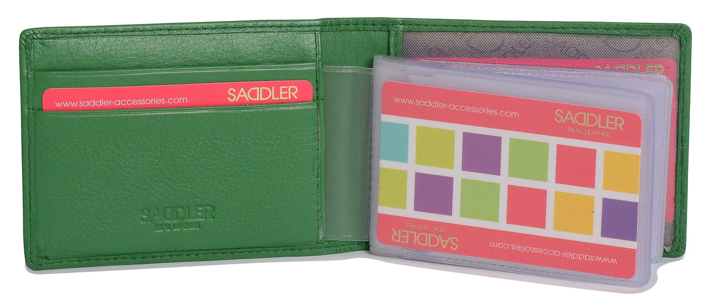 Robyn Compact Leather Card Wallet – Handmade by Saddler | RFID Protected & Gift Boxed