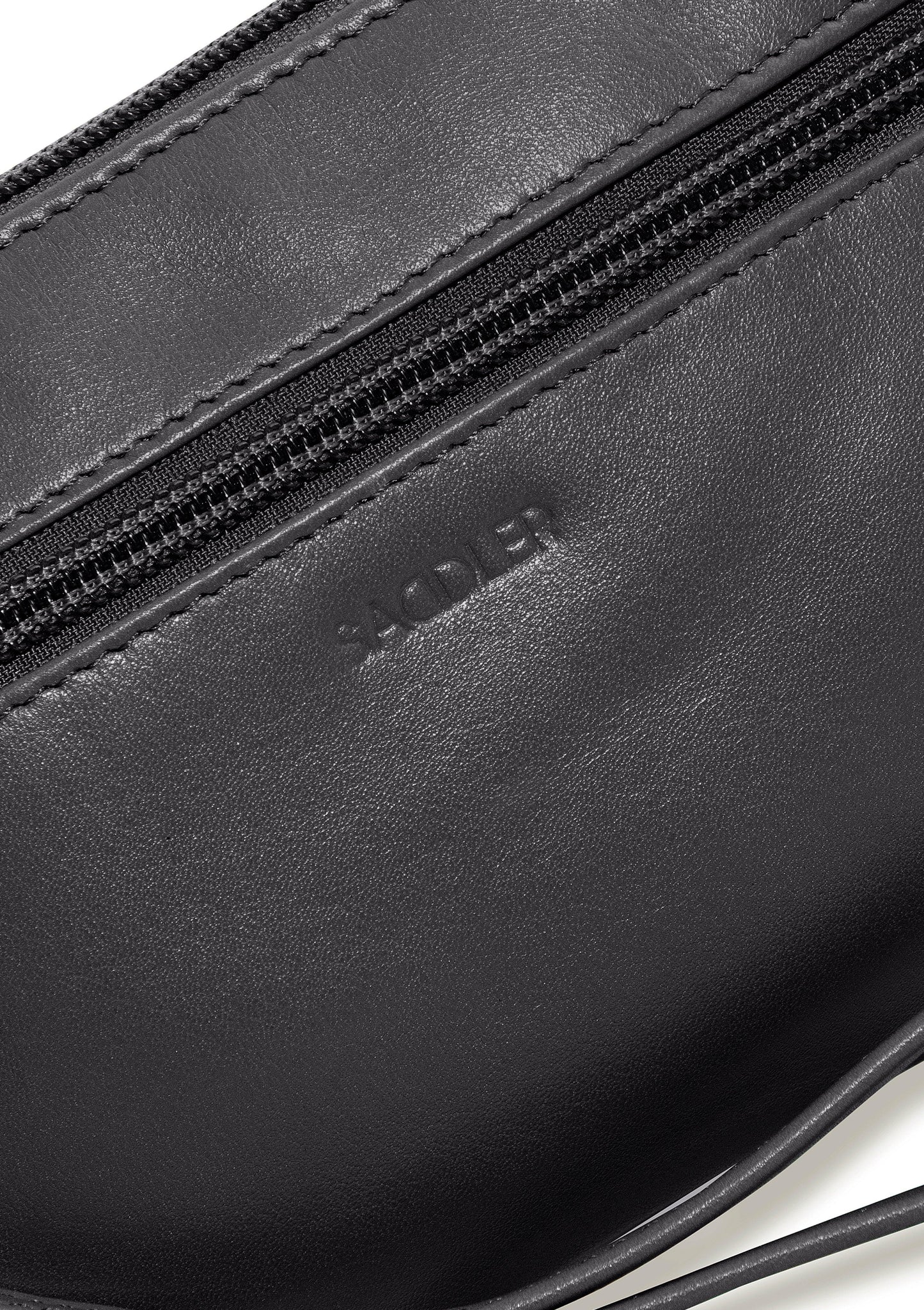 Saddler Real Leather Super Slim RFID Zip Wallet & Clutch