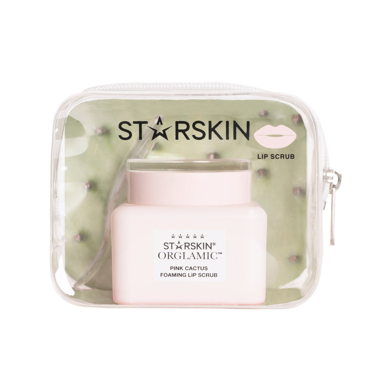 StarSkin ORGLAMIC™ PINK CACTUS FOAMING LIP SCRUB