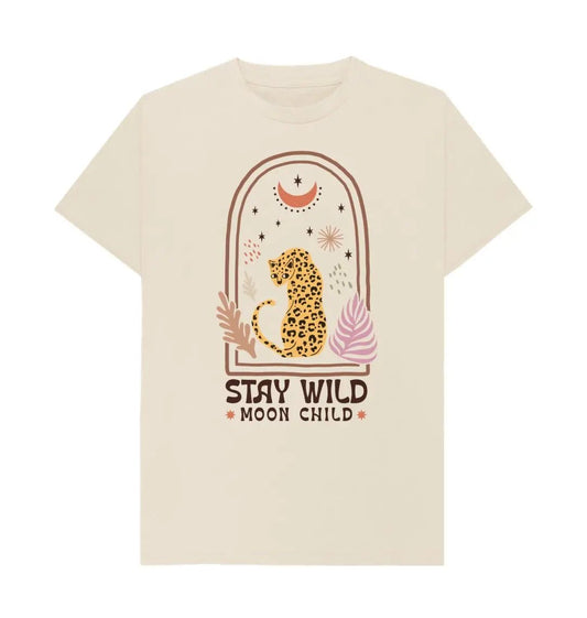 Stay wild moon child crew neck t-shirt
