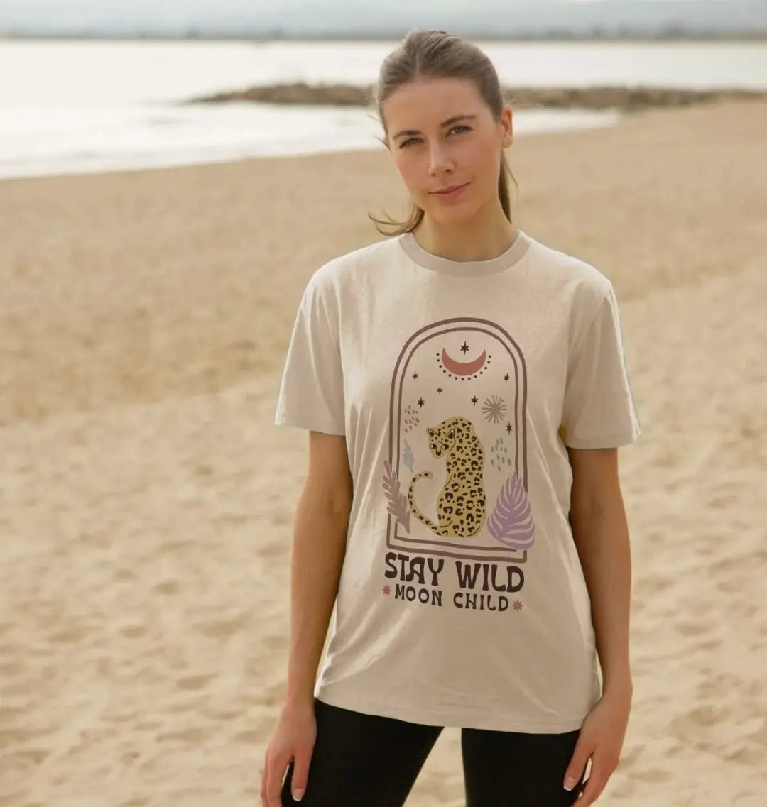 Stay wild moon child crew neck t-shirt