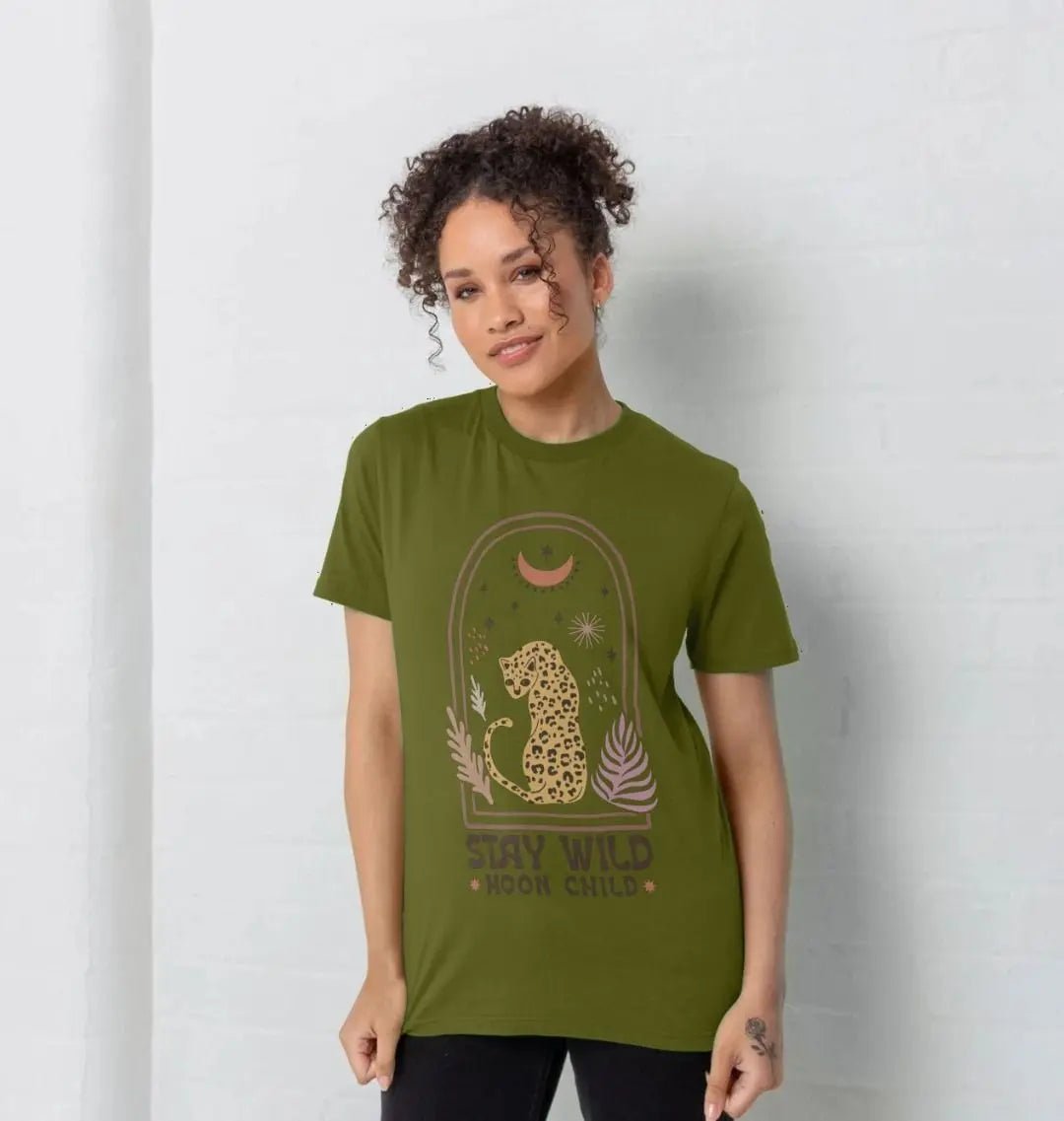 Stay wild moon child crew neck t-shirt