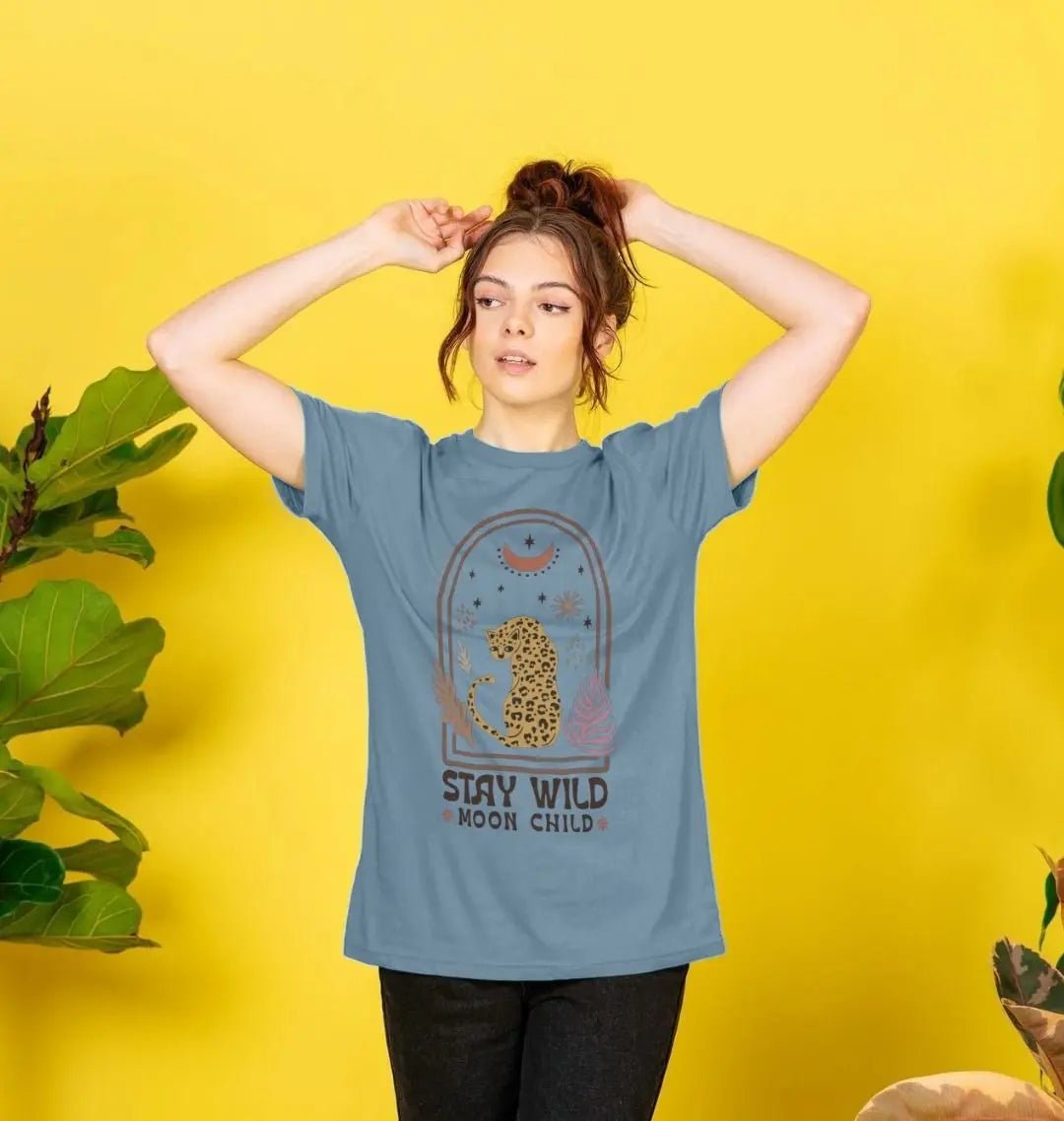 Stay wild moon child crew neck t-shirt