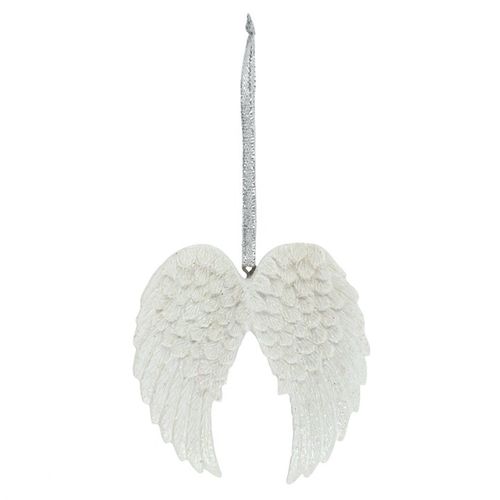 Double Glitter Angel Wing Hanging Decoration - Tiodhlac Studio