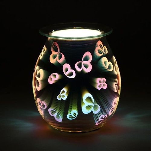 3D Flower Petal Light Up Electric Oil Burner - Tiodhlac Studio