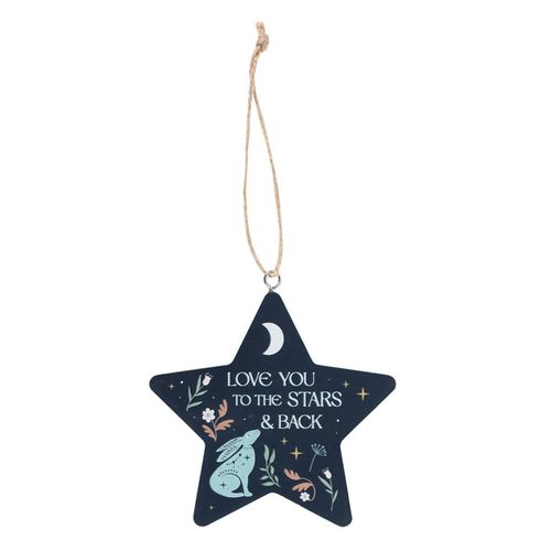 Love You to the Stars and Back Hare Hanging Decoration - Tiodhlac Studio