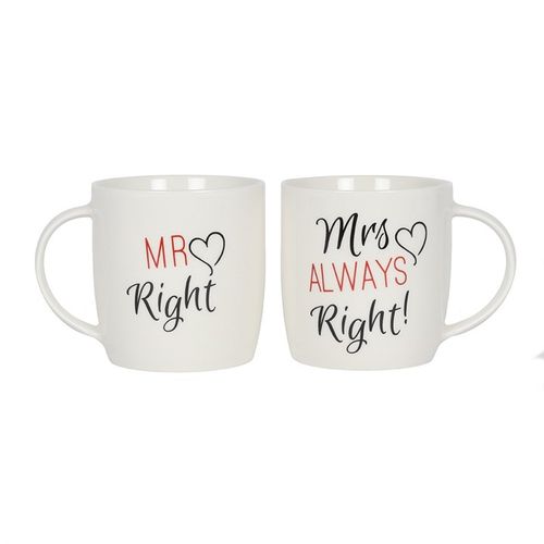 Set of 2 Mr & Mrs Mugs - Tiodhlac Studio