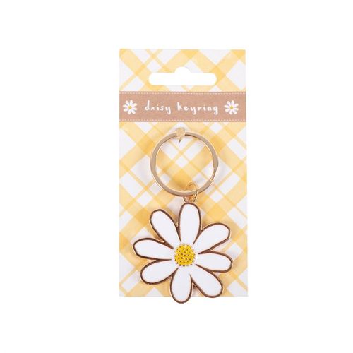 Daisy Enamel Keyring - Tiodhlac Studio